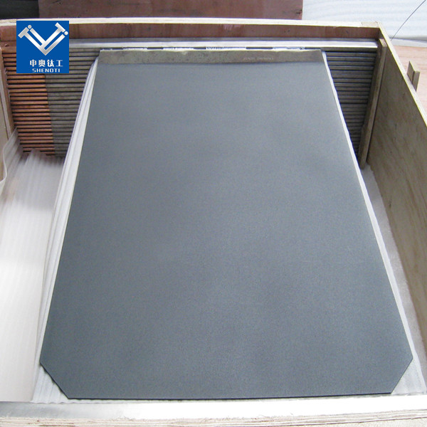 Titanium anode for pcb copper plating